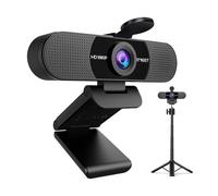 EMEET C960 Webcam con treppiede, Webcam 1080p con Microfono, Mini treppiede ad Altezza Regolabile, Webcam C960 con Copertura per la Privacy, Webcam Plug & Play con Supporto per Zoom/Skype/YouTub