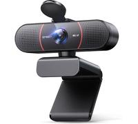 EMEET Webcam C960 4K per PC, sensore Sony UHD 4K, messa a fuoco automatica TOF, doppio microfono con cancellazione del rumore AI, correzione automatica della luce, FOV 66°, webcam plug&play con