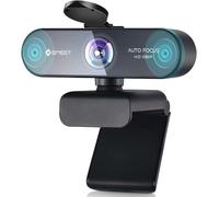 EMEET Webcam - NOVA Webcam 1080P con messa a fuoco automatica, Webcam Full HD, Grandangolo 73°, 2 microfoni, Riduzione del rumore, Correzione automatica della luce, webcam pc per Linux, Mac OS, Skype