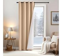 EMEMA Tende Opache Termica Doppio Isolante Termica 1P Beige 260Ax132Lcm