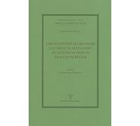 Emendationes quorundam locorum ex Alexandro ad Alfonsum primum aragonum regem