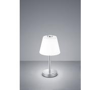 EMERAALD LAMPADA TAVOLO LED 4,5W · 1x 450lm, 3000K DIFFUSORE VETRO CONO 4 INTENSITA' DI LUCE COLORE CROMO H.29CM