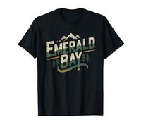 Emerald bay Escursionista Lago Tahoe Escursione California Maglietta