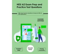 Emerald Books HESI A2 Exam Prep and Practice Test Questions Book for (Tascabile)