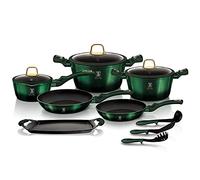 Emerald Collection BH/6066 - Set di pentole da cucina, 12 + 2 pezzi