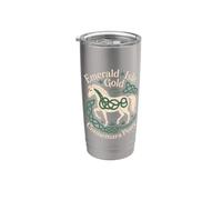 Emerald Isle Connemara Pony Celtic Horse Bicchiere termico in acciaio inox doppia parete