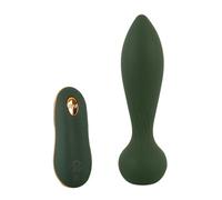 Emerald Love Luxurious Rc Plug anale Verde 14 cm