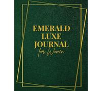 Emerald Luxe - Black Paper Journal for Women: A Sophisticated Premium Notebook for Elegant Minds
