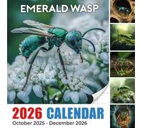 Emerald Wasp Calendar 2026: Discover the vibrant colors and fascinating habits of these tiny marvels | Kalender Calendario Calendrier