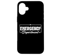 Emergency Department Healthcare Nurses ER Nurse Practitioner Custodia per iPhone 16 Plus