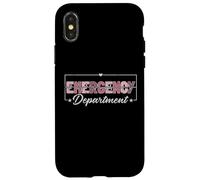 Emergency Department Healthcare Nurses ER Nurse Practitioner Custodia per iPhone X/XS
