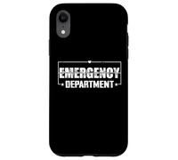 Emergency Department Healthcare Nurses ER Nurse Practitioner Custodia per iPhone XR