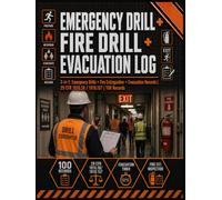 Emergency Drill + Fire Drill + Evacuation Log: 3-in-1 System | Fire Extinguisher Inspections, Evacuation Records & Emergency Preparedness Documentation