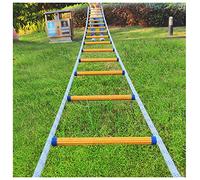 Emergency Escape Rope Ladder - 18M Soft Safety Ladder for Kids & Adults, Flame Resistant, Ideal for Home Safety And Quick Evacuations (6M)