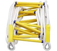 Emergency Escape Rope Ladder with Carabiner Hook - Fire Safety Ladder for Kids & Adults, 3m & 5m Options, Supports Up to 460kg, Ideal for Windows & Balconies (One Color 25m)