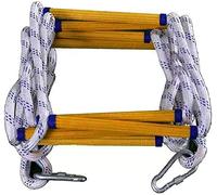 Emergency Fire Escape Rope Ladder, 25M/82Ft Safety Ladder with Carabiners, Quick Deployment Safety Escape for Home & Office, Portable Emergency Rescue Tool (30M/98.4Ft)
