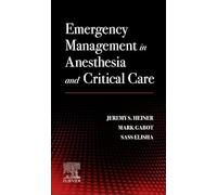 Emergency Management in Anesthesia and Critical Care