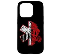 Emergency Medical Services EMS EMT EMR Firefighter Paramedic Custodia per iPhone 15 Pro