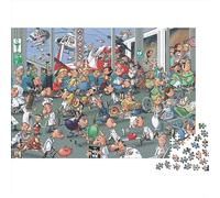 Emergency Puzzle Jigsaw Puzzles Comic Gift 1000 Pezzi Adulto Per Gioco Familiare Gioco Education Decorazione Interna Unica Regalo Per Amore E Amico Stress Relief 1000pcs (75x50cm)