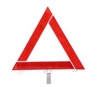 Emergency Roadside Warning Device | High - Visibility Reflective Sign for Car Breakdowns/Trucks/Motorcycles | Foldable Preparedness Kit with Heavy Metal Base
