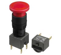 EMERGENCY STOP SW, DPST-NO, 6A, 250VAC A01ES-DM+A0154B-D (APEM) Qtà X 1