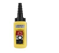 Emergency Stop Switch 1 Speed Control Hoist Crane 2 Pushbuttons Pendant Control Station with Emergency Stop XAC-A2713