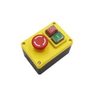 Emergency Stop Switch 1PC 250V 16A 4 Pin Emergency Stop Push Button Switch electronic starter Stop/Start Switch Controls Switches