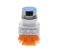 Emergency Stop Switch 1pcs LAY37 Y090 22mm DPST 1NO 1NC Momentary Push Button switches 4 Screws 10A 660V PowerRed Green Blue Yellow White Black(M) Switches