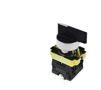 Emergency Stop Switch 4pcs 22mm 240V 3A 2NO 3-Position Self-Locking Keylock Selector Select Knob XB2-BJ33 Controls Switches