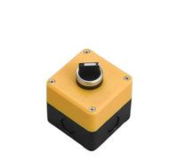 Emergency Stop Switch Button Switch Control Box Hand-held self Starting Button Waterproof Box Electrical Industrial Emergency Stop LA38(1Hole3)