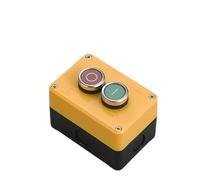 Emergency Stop Switch Button Switch Control Box Hand-held self Starting Button Waterproof Box Electrical Industrial Emergency Stop LA38(2Hole4) Controls Switches