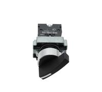 Emergency Stop Switch Button Switch self Reset SKB2 Small Mushroom Head Emergency Stop 22mm knob Key Start inching Power on(SKB2-BJ211)