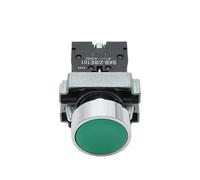 Emergency Stop Switch Button Switch self Reset SKB2 Small Mushroom Head Emergency Stop 22mm knob Key Start inching Power on(SKB2-BA11)
