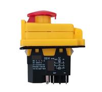 Emergency Stop Switch DZ-6 Electromagnetic Pushbutton Switches for Industrial Machine Tool Equipment Ac 250V 16(15) A 5E4(DZ-6I) Switches