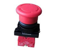 Emergency Stop Switch LA136 500V 10A IP55 NO Pushbutton Micro-Electric Control Mushroom Rotary for Hoist Controls Switches