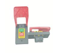 Emergency Stop Switch Off-On Red Cover Emergency Stop Push Button Switch 16A Power-Off/Undervoltage Protection Electromagnetic Start Switch(4 Pins)