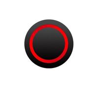 Emergency Stop Switch Ultra Short Push Button 12/16/19/22/25/30MM Momentary Led Self Reset Button with LED Lignt Metal Switch Waterproof 12V 24V 220V(25MM,220V)