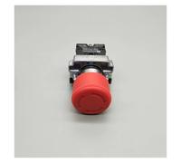 Emergency Stop Switch XB2-BS142 XB2-BS442 XB2-BS542 1NC Key Rotary Push Button 2 Position Locking 22mm Mushroom Head Button(XB2-BS442) Switches