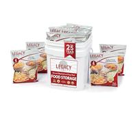 Emergency Survival Food Storage - 60 Large Servings: 16 Lbs - Freeze Dried Prepper Meals - Disaster Preparedness Supply Kit - Camping, Hiking, RV & More by Legacy Premium Food Storage