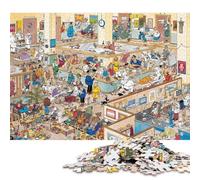 Emergenza ospedaliera Puzzle in Legno Adulto 1000 Pezzi Puzzle Regalo Per Amore E Amico Decorazione Interna Unica Divertimento Gioco Per Gioco Familiare Stress Relief 1000pcs (75x50cm)