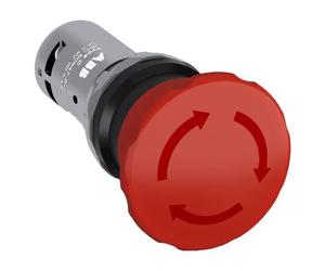 Emergenza Stop Interruttore a Pulsante Spst-Nc Twist per Rilasciare 1.5A 127V AC