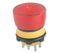 Emergenza Stop Pulsante Interruttore Spst , 1NO/1NC, 3A, 250V AC - 84-5030.0020