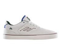 Emerica The Low Vulc - Sensazione di pattinaggio sottile, durata vulcanizzata, vestibilità imbottita, qualità reale, uso quotidiano 2025, Crema, 45 EU