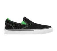 Emerica Wino G6 Slip-on X Creature - Scarpe da skate da uomo, nero/verde., 39.5 EU