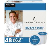 Emeril Big Easy Bold Single Serve Keurig K-Cup Pods, Caffè Roast scuro, 48 Conteggio