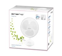 Emerio FN-114202 Bianco | Ventilatore da tavolo | 30 cm, 3 impostazioni di velocita NEW