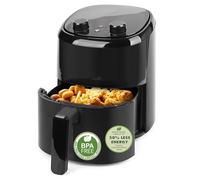 Emerio Friggitrice ad aria calda AirFryer | Volume 2,2 l per 1 persona o come secondo dispositivo | Frittura con aria calda senza olio | Frittura più sana | Cool Touch | Senza BPA | Riscaldamento