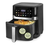 EMERIO Friggitrice ad aria calda digitale XXL con 6,5 l, nuovo display a colori, AirFryer | Frittura senza olio aggiuntivo | 10 programmi automatici | Cool Touch | Timer | Riscaldamento rapido | AF