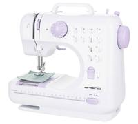 EMERIO Macchina per cucire a braccio libero SEW-121820 Bianco, Viola