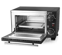 EMERIO Mini forno | 10 litri | 800 Watt | incl. teglia e griglia | forno tostapane | a scelta 90°-230°C | timer da 30 minuti | cavo da 1 m | forno piccolo | MO-124451